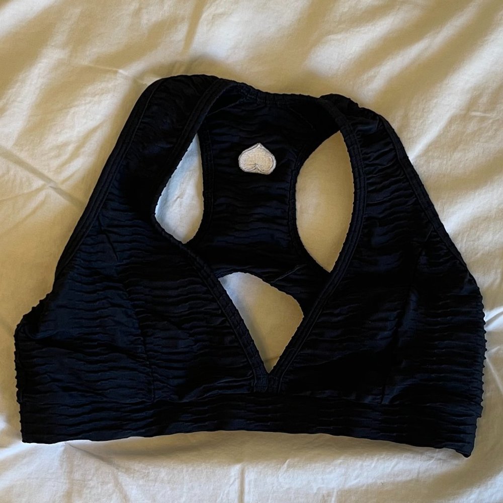 Booty by Brabants Original Bom Bom Sports Bra Black